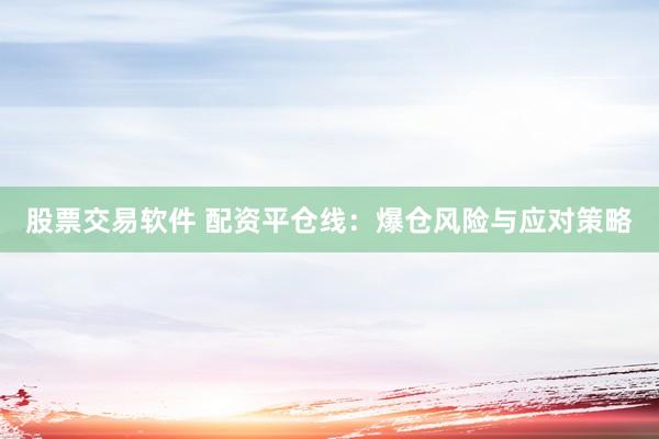股票交易软件 配资平仓线：爆仓风险与应对策略