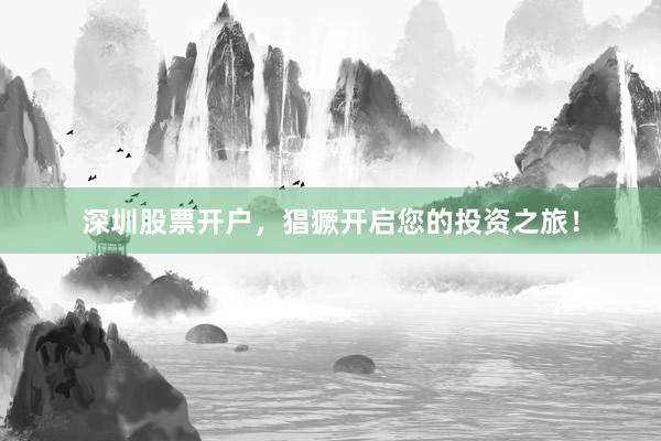 深圳股票开户,猖獗开启您的投资之旅!